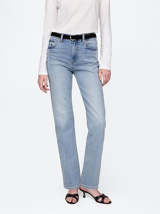 High Rise ’90s Slim Straight Jeans
