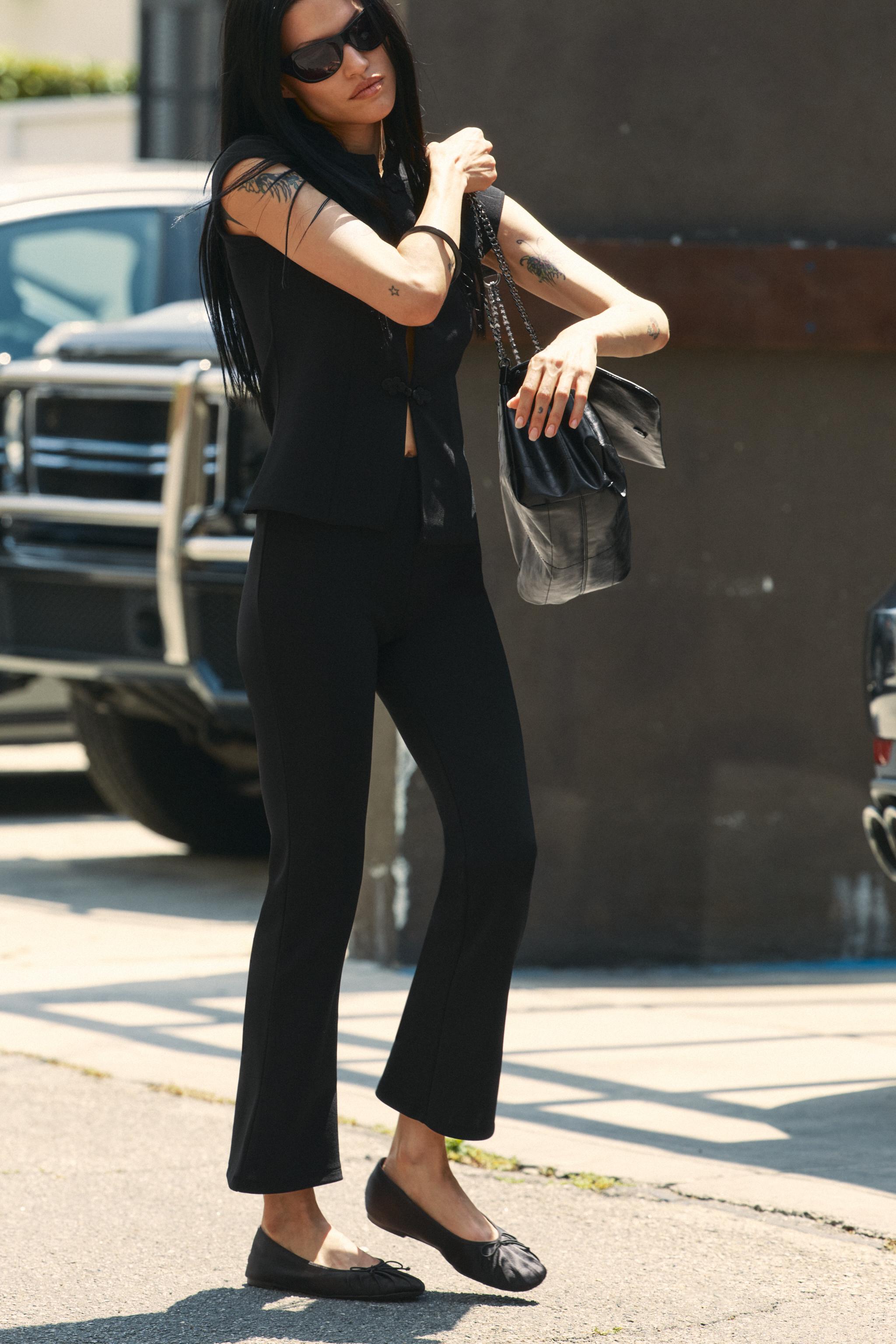 Stretch Fireman Clasp Top