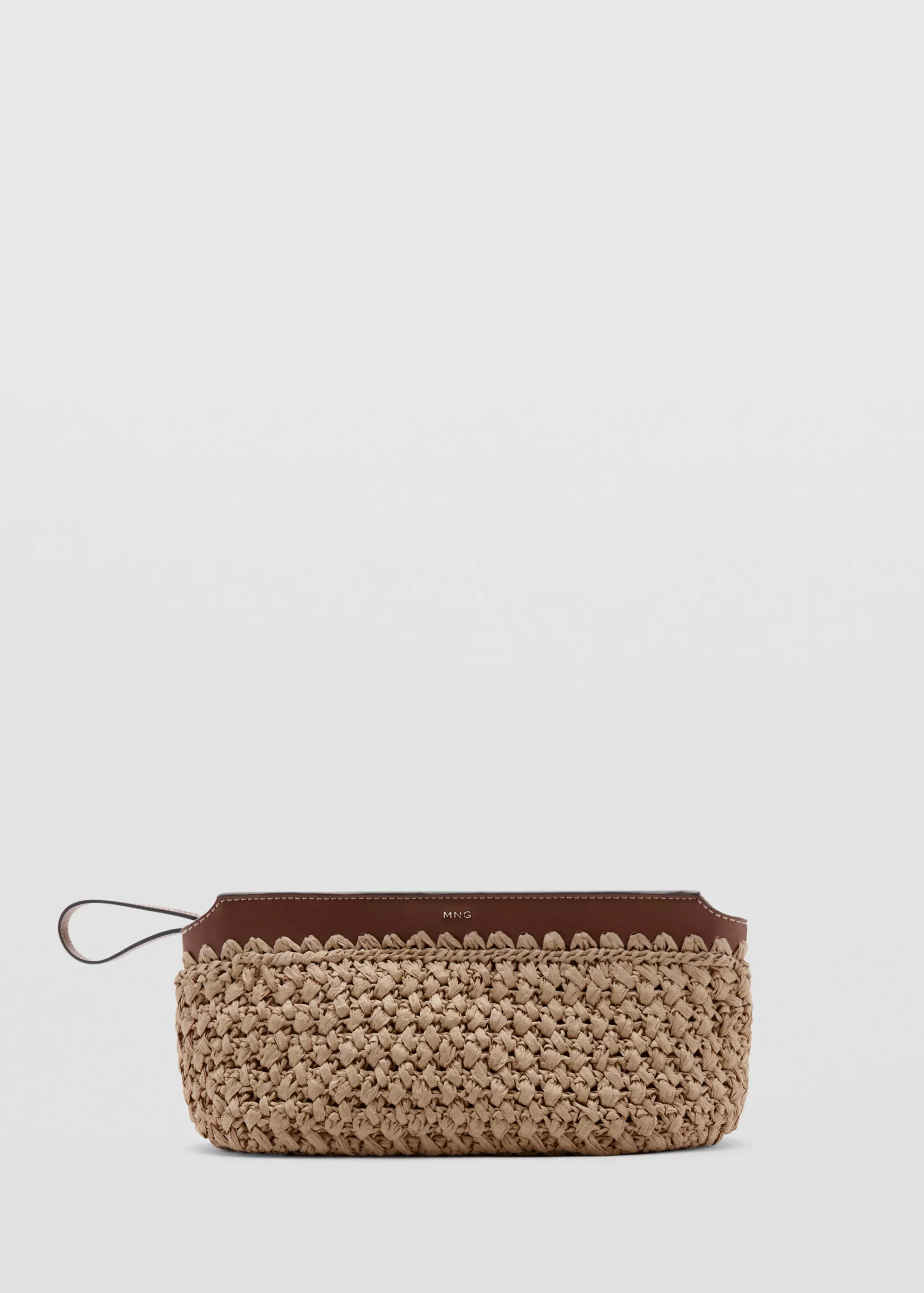 Natural Fibre Pouch - Women | Mango United Kingdom