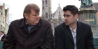 Brendan Gleeson and Colin Farrell in In Bruges