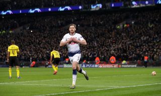 Jan Vertonghen scored in Tottenham's dominant first-leg display