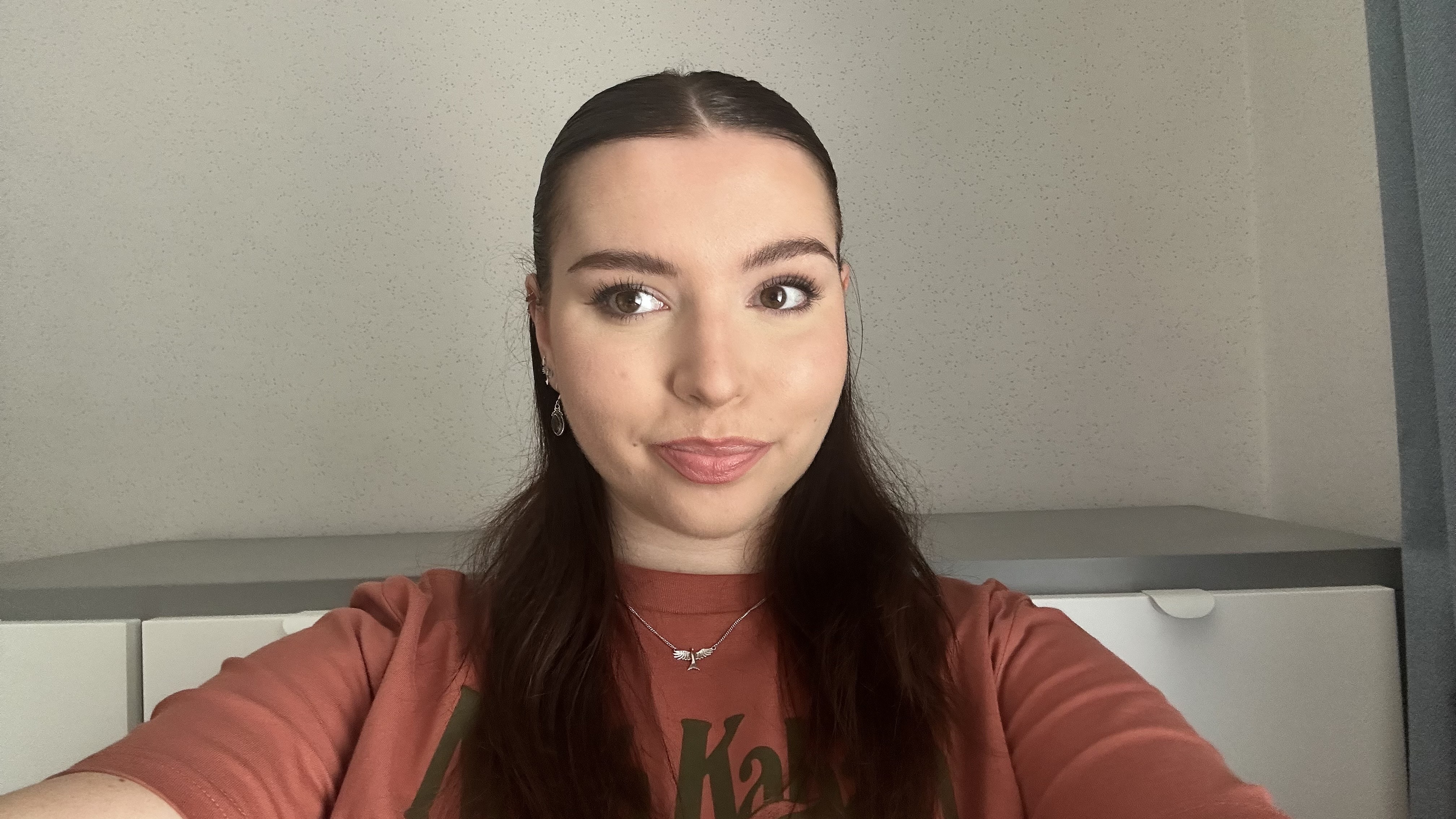 Selfies taken using the Godox 12-inch ring light