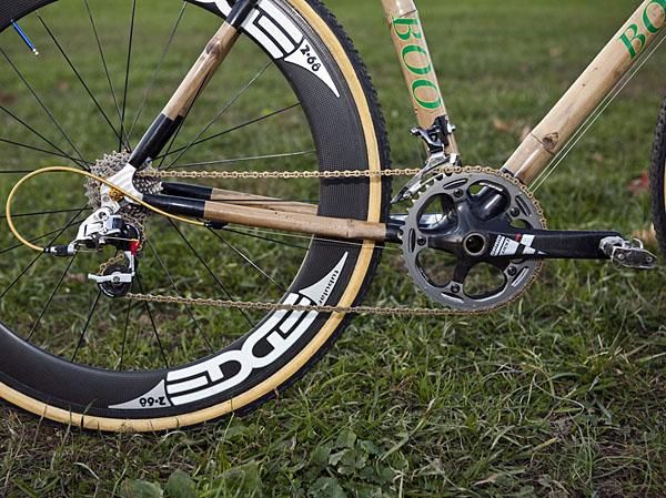 In keeping with bamboo's natural form, all of the tubes are essentially round.