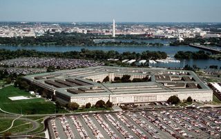 The Pentagon is home of the U.S. Defense Department. It is the largest office building in the world.