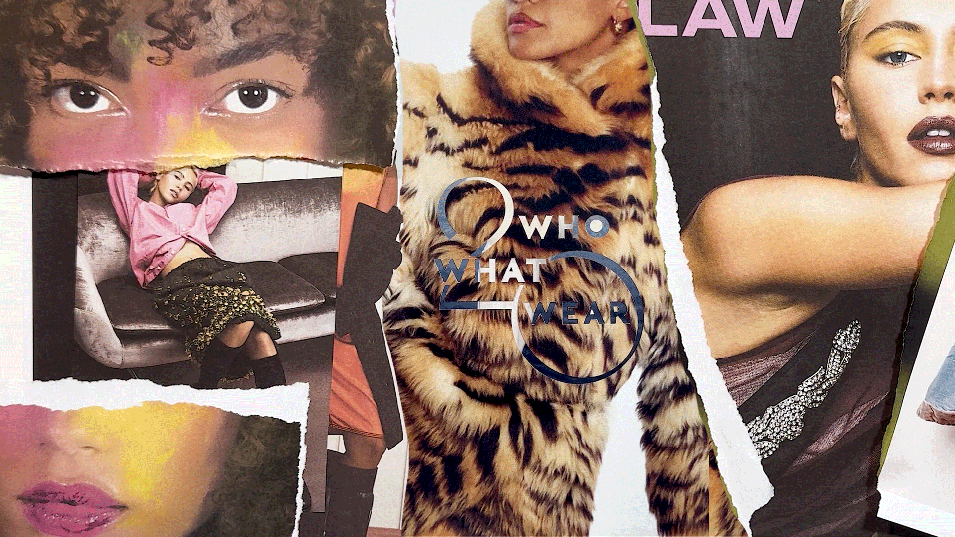 who what wear 20th anniversary magazine collage