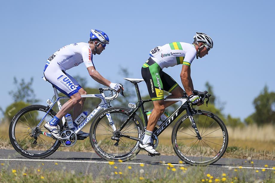 Rob Power in the front group