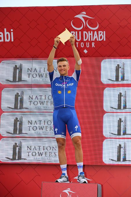 Marcel Kittel (Quick-Step Floors) won stage 2 of the Abu Dhabi Tour