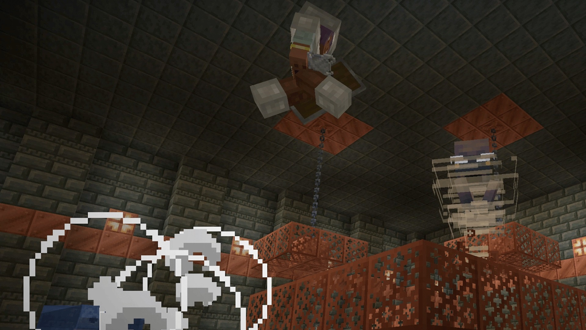 Latest Minecraft snapshot preview lets you share loot with your friends and supercharge your jumps