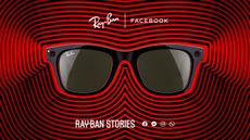 Promotional image of Facebook Ray-Ban Stories smart glasses