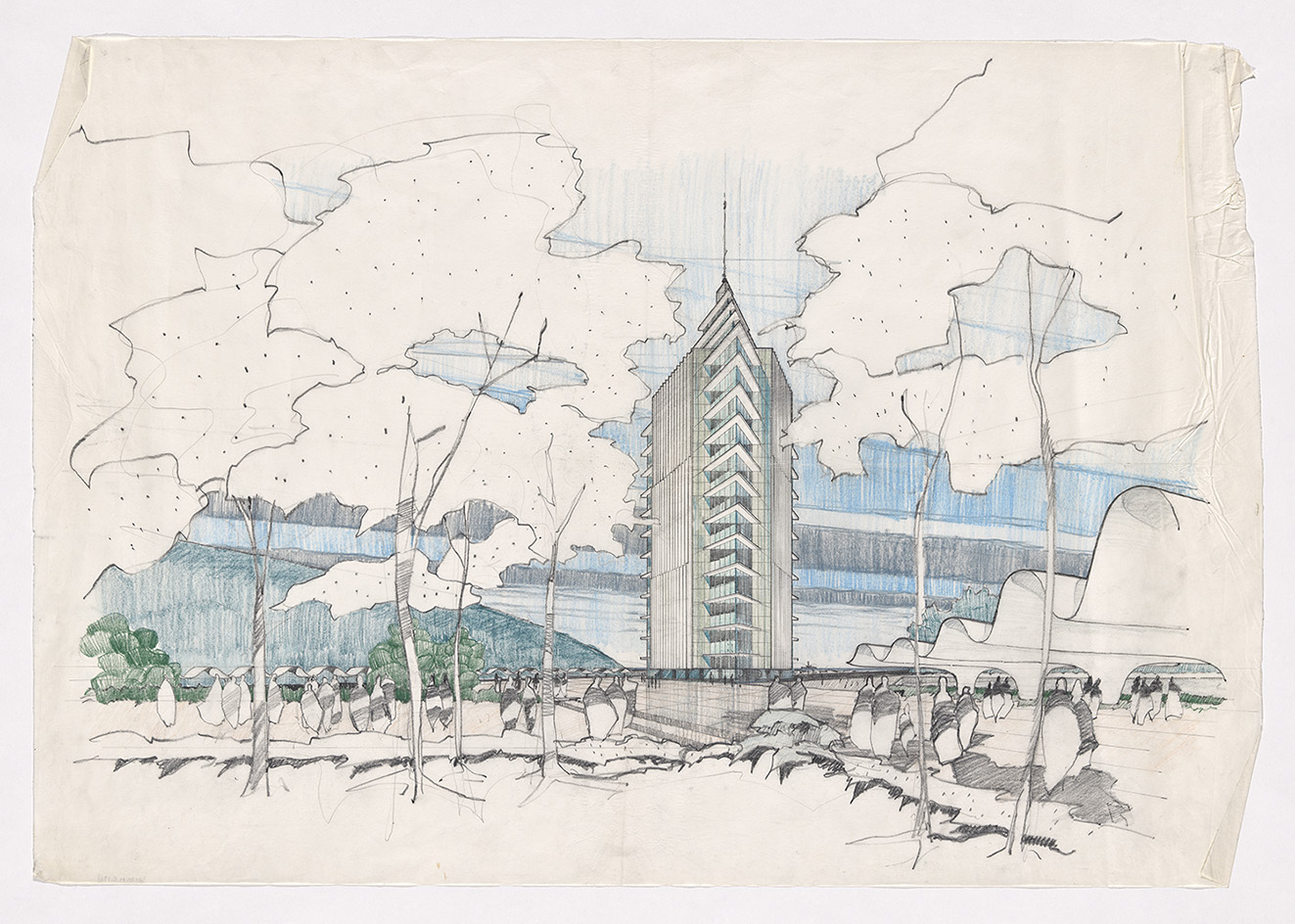 Nuevo Varadero Resort, Cuba, 1955 (unrealized)