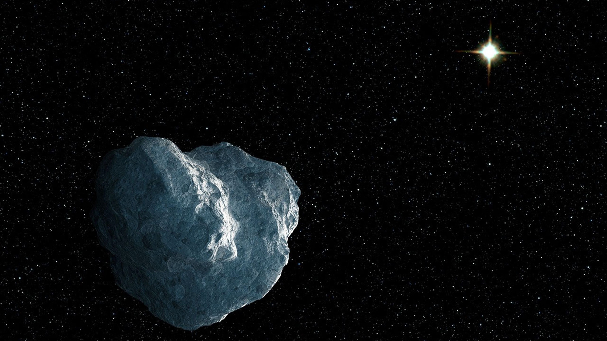 An artist's interpretation of a trans-Neptunian object.