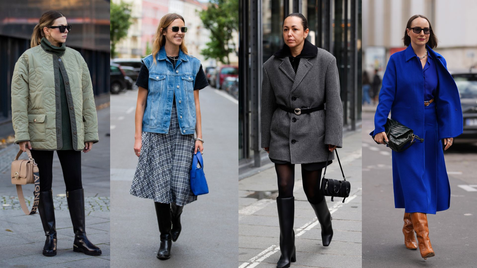 Image of how to style knee high boots