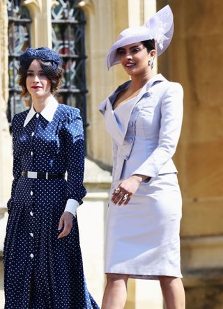 Priyanka Chopra at the wedding of Prince Harry and Meghan Markle