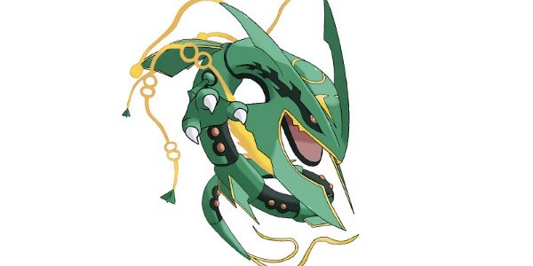 Pokemon Omega Ruby Alpha Sapphire: Shiny Mega Rayquaza & Dragon