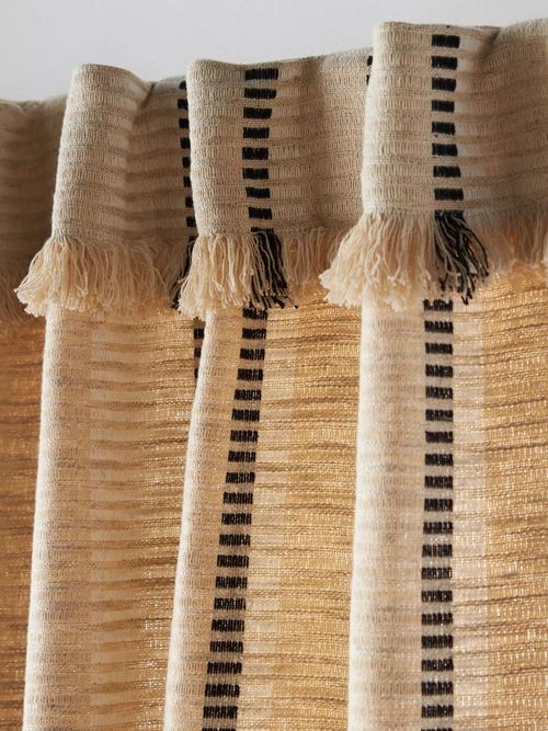 Pieces Stripe Curtain