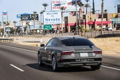 An Audi A7 drove itself from San Francisco to Las Vegas
