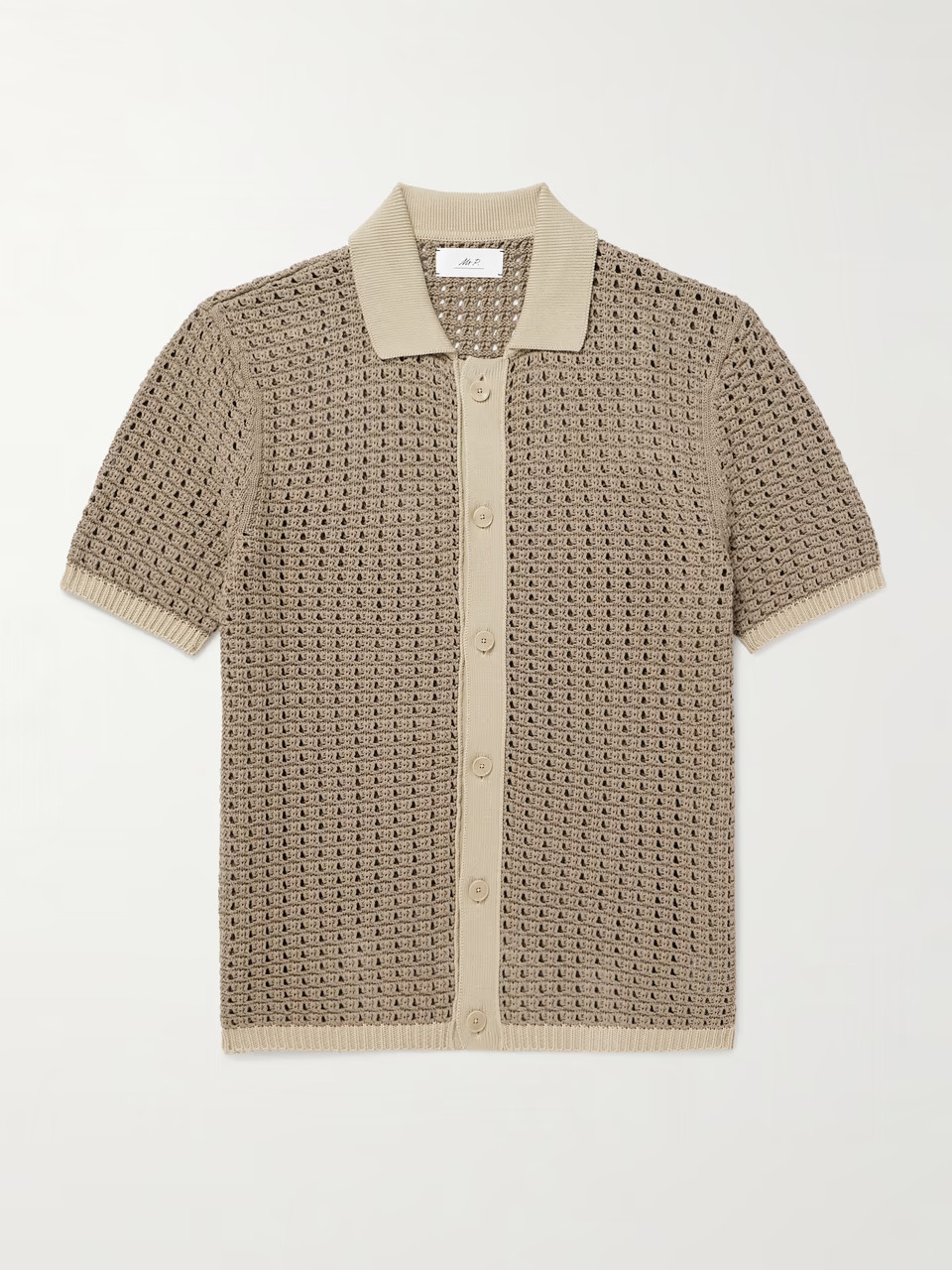 mr p crocheted shirt