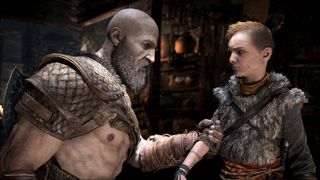 An image from God of War (2018) that the TV show is based on.