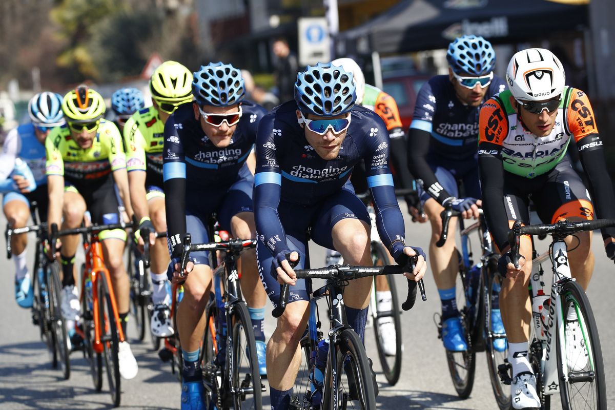 Novo Nordisk got four riders in the breakaway