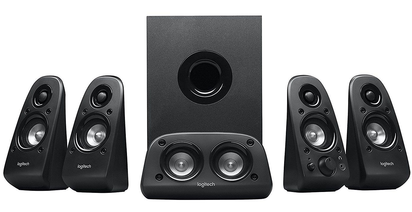 Logitech's Z506 surround sound speaker system is on sale for $53