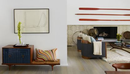 Minimalistic living room in Los Angeles