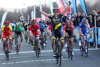 Sylvain Chavanel wins Stage 3 of the 2016 Etoile de Besseges