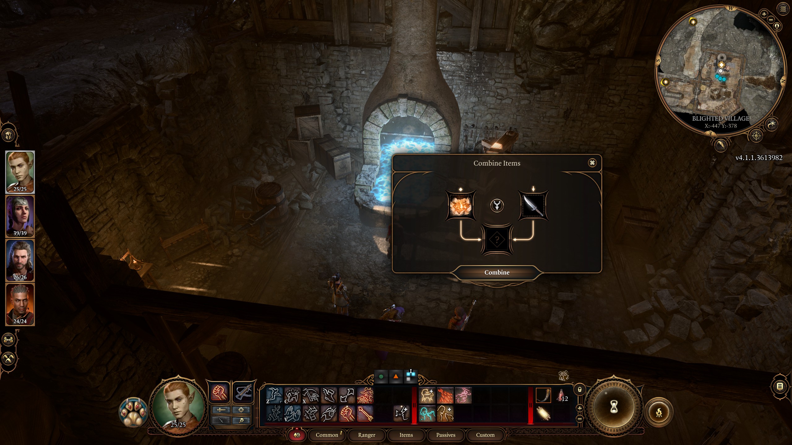 Baldur's Gate 3 Sussur Bark location - Making a weapon in the forge