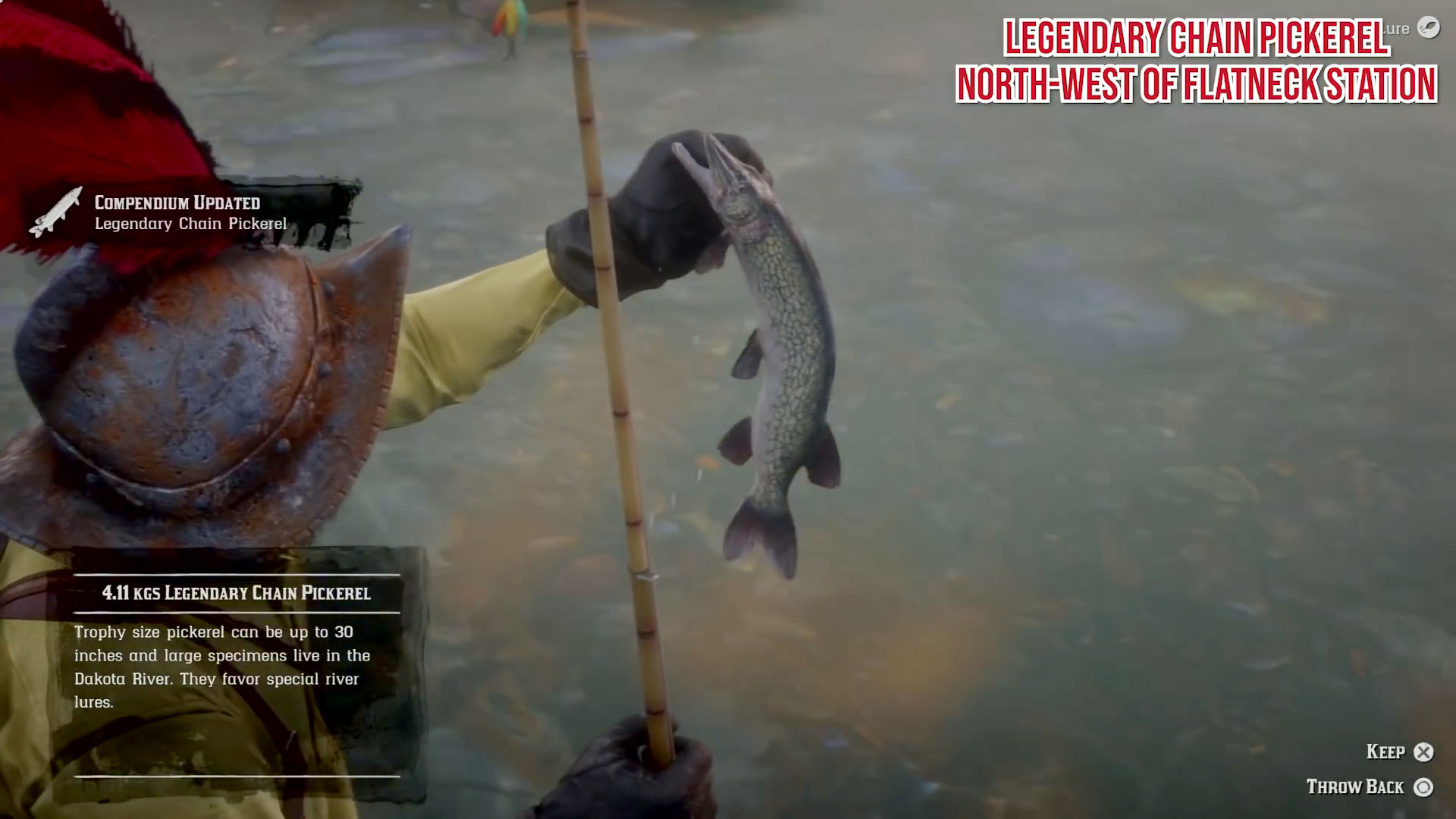 Red Dead Redemption 2 Legendary Fish