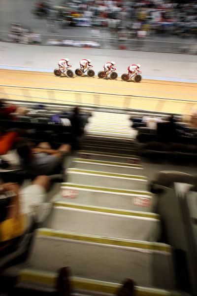 The Danes missed out on the bronze in the men's team pursuit