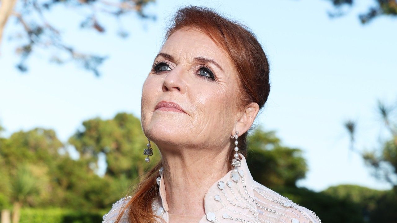 Sarah Ferguson at Cannes