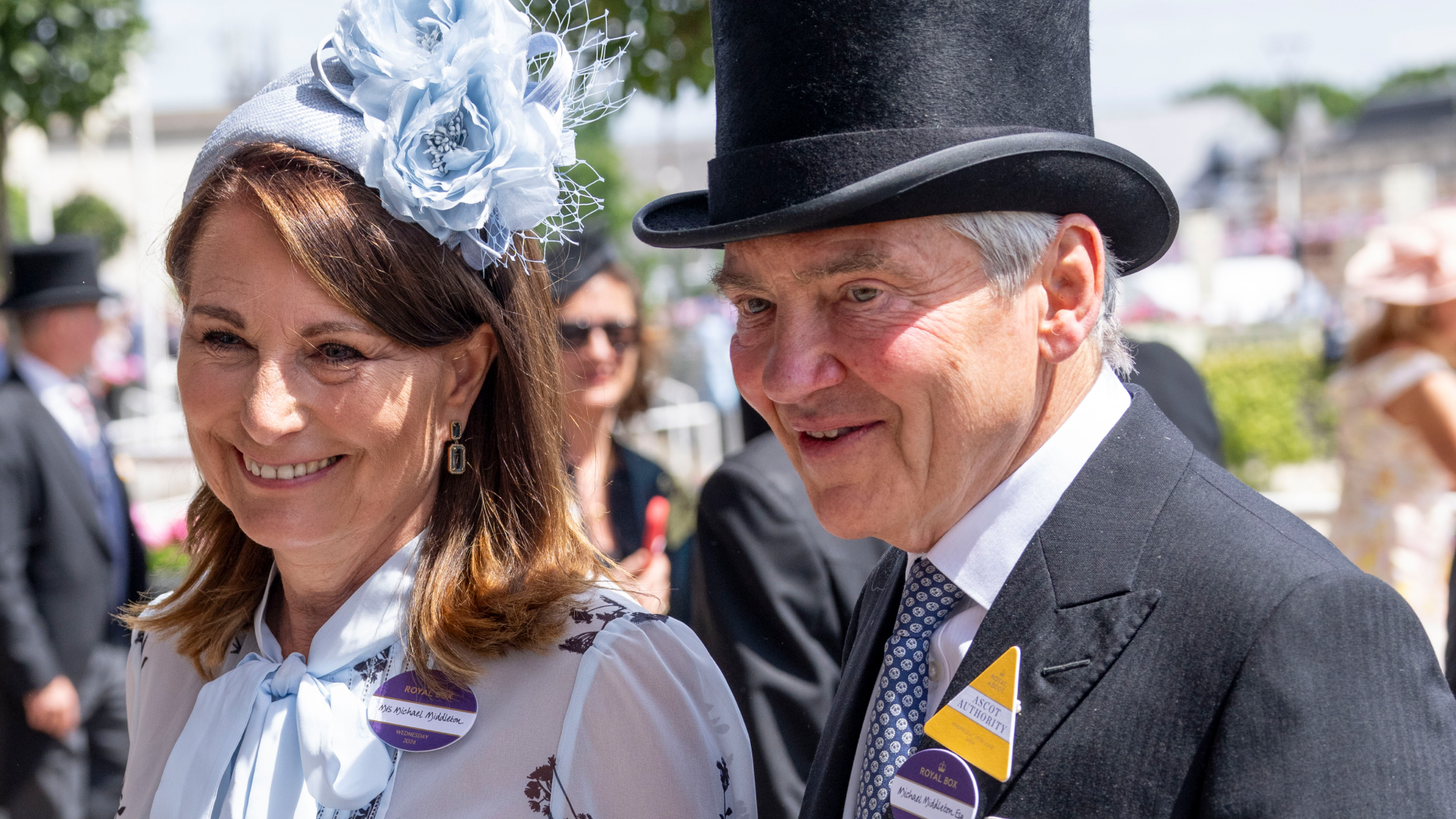 Carole and Michael Middleton stepped out together for Day 3 of Royal Ascot, where they enjoyed a sunny day in the Royal Box alongside King Charles and Queen Camilla. 
