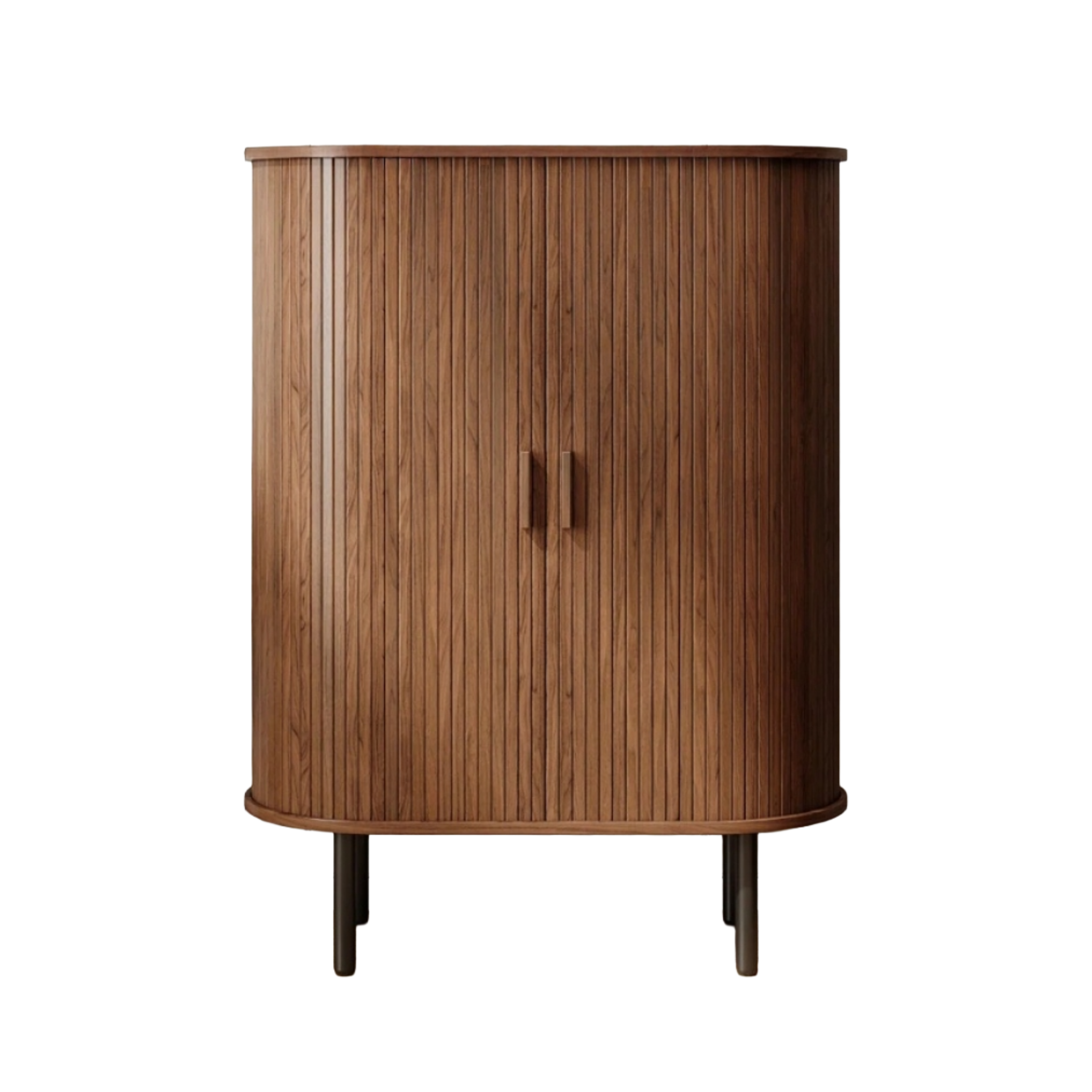 Wayfair, Ebern Designs Accent Cabinet With Tambour Doors