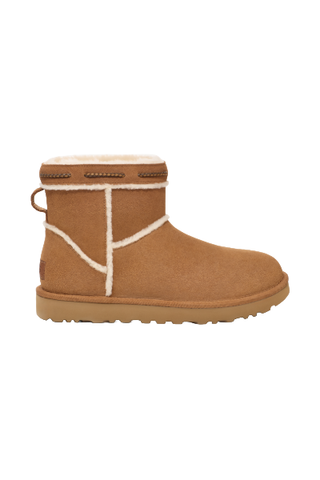 Ugg Women's Classic Mini Shearling Braid Boots (Were $170) 