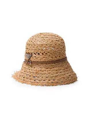 Woven Fabric Bucket Hat