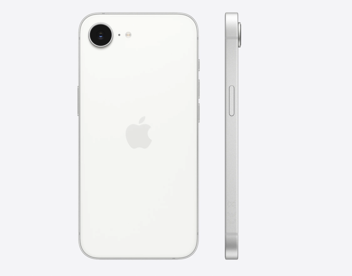 iPhone 17e press images on a white background