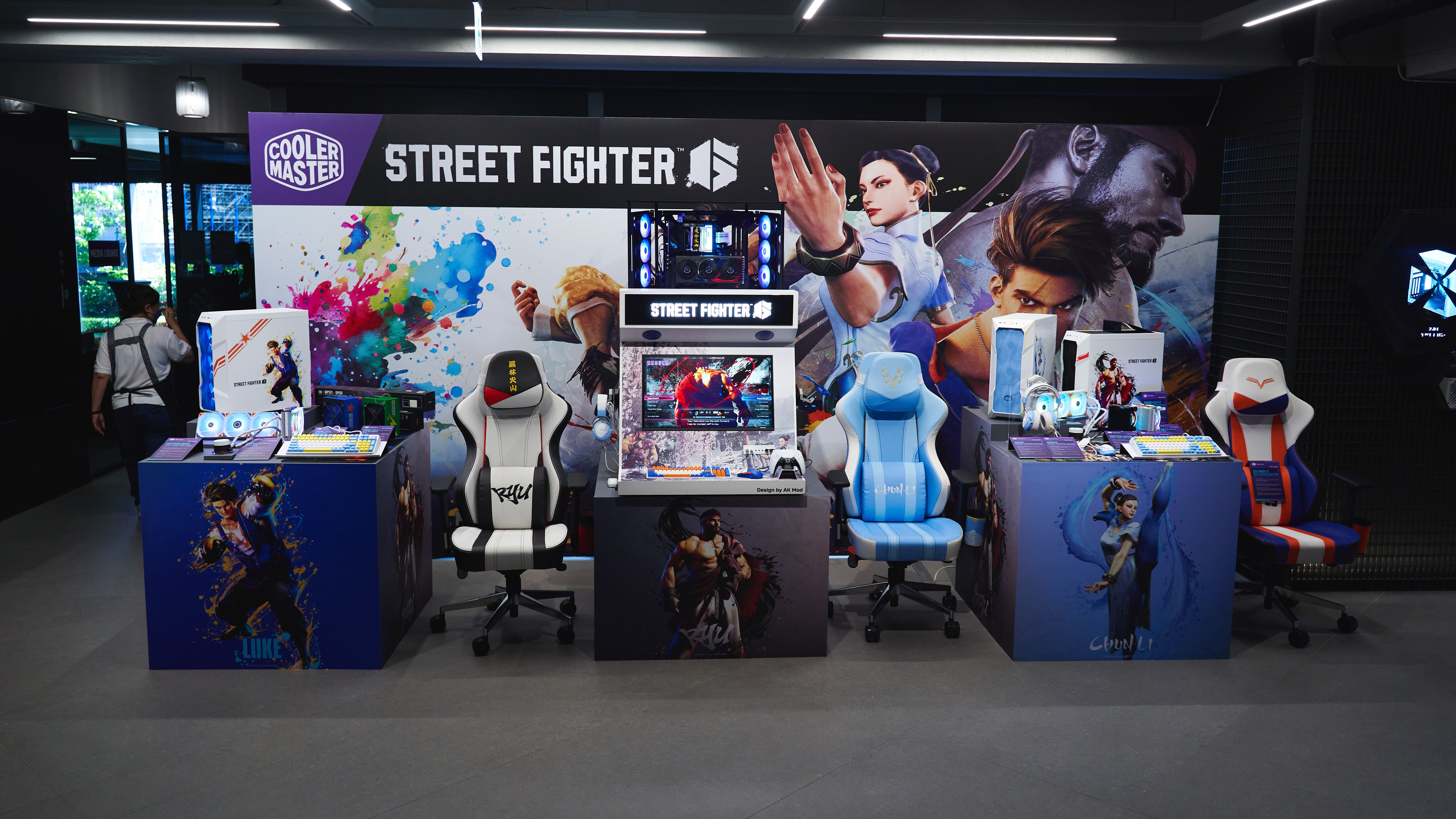 Cooler Master partners with CAPCOM to unleash a range of Street Fighter 6-inspired tech products