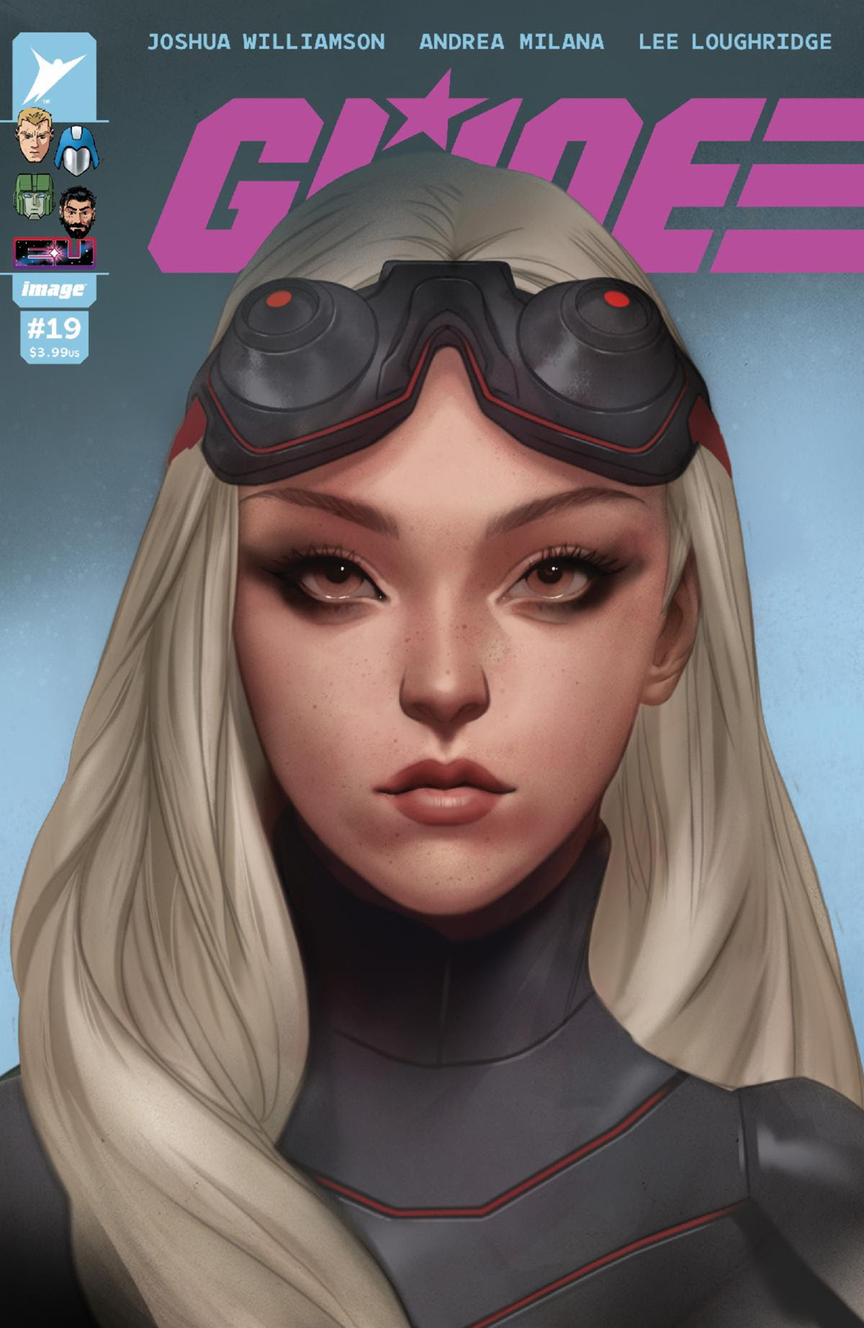 GI Joe #19 cover by Ben Oliver