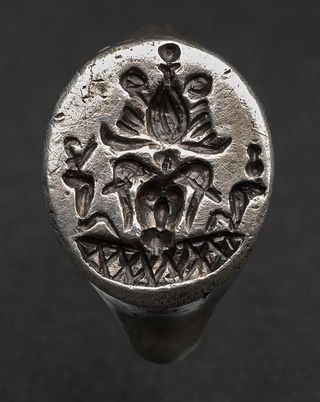 sudan, cemetery, archaeology, ring, seal