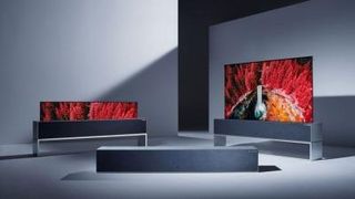 LG rollable OLED TV