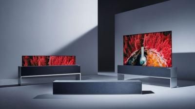 LG rollable OLED TV