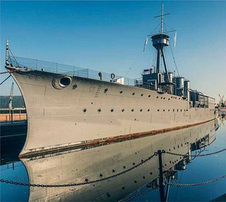 HMS Caroline in Belfast