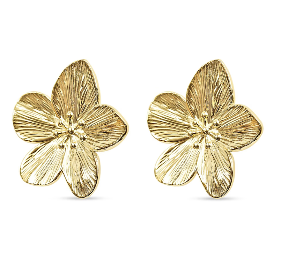 wolfandbadger, Blanca Earrings