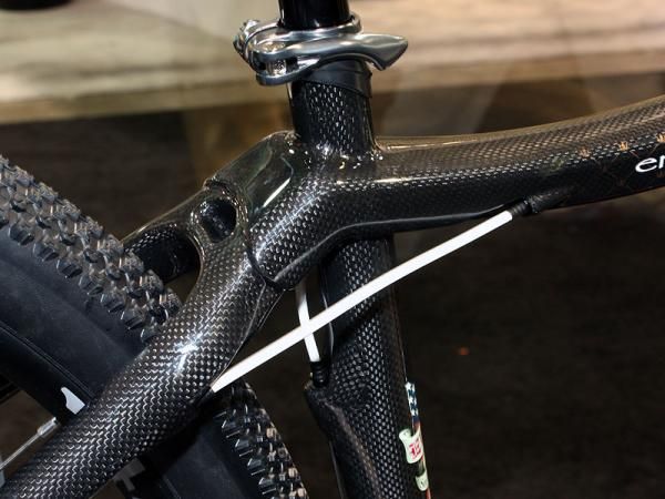 Ellsworth uses monostay setups for both the seat stays and chain stays.