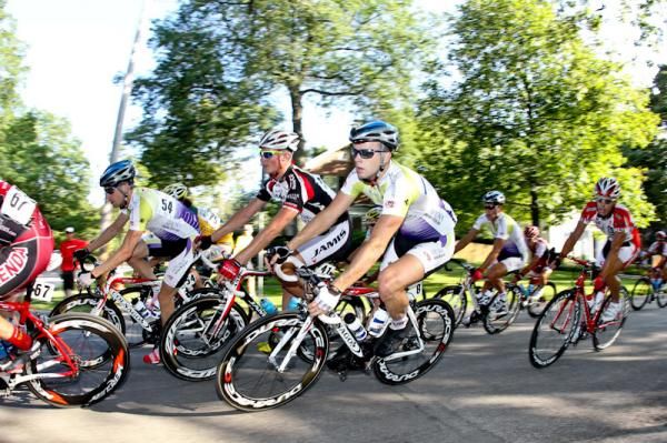 Things got moving quickly with 100km still to go.