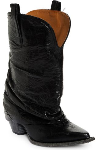 Chunky Sleeve Cowboy Boot