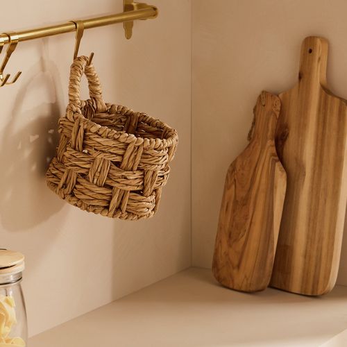 Woven Round Hanging Basket