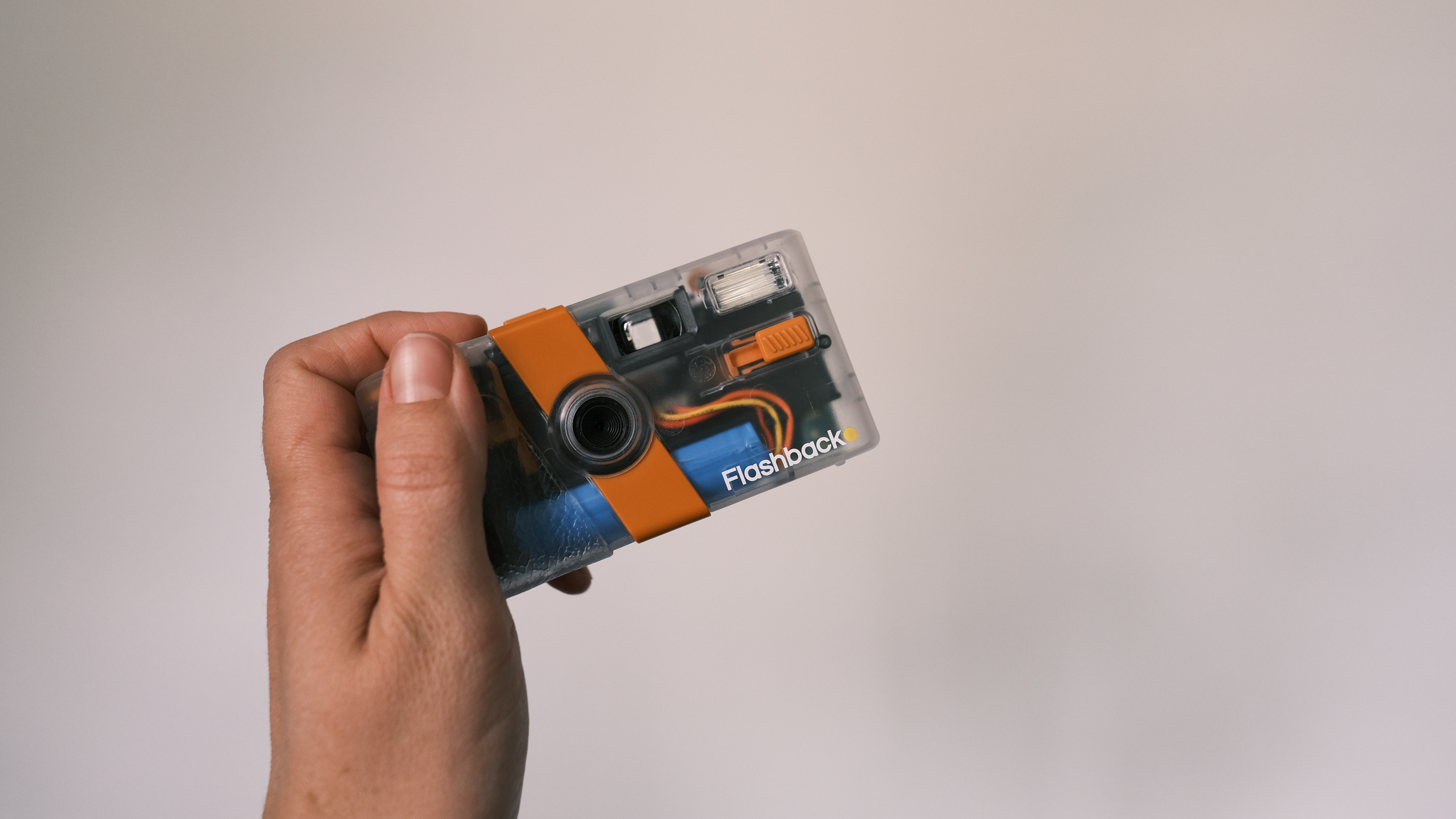 The Flashback One35 V2 with a vintage background