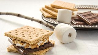 S'mores on table