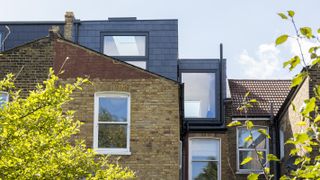L-shaped loft conversion to Victorian house