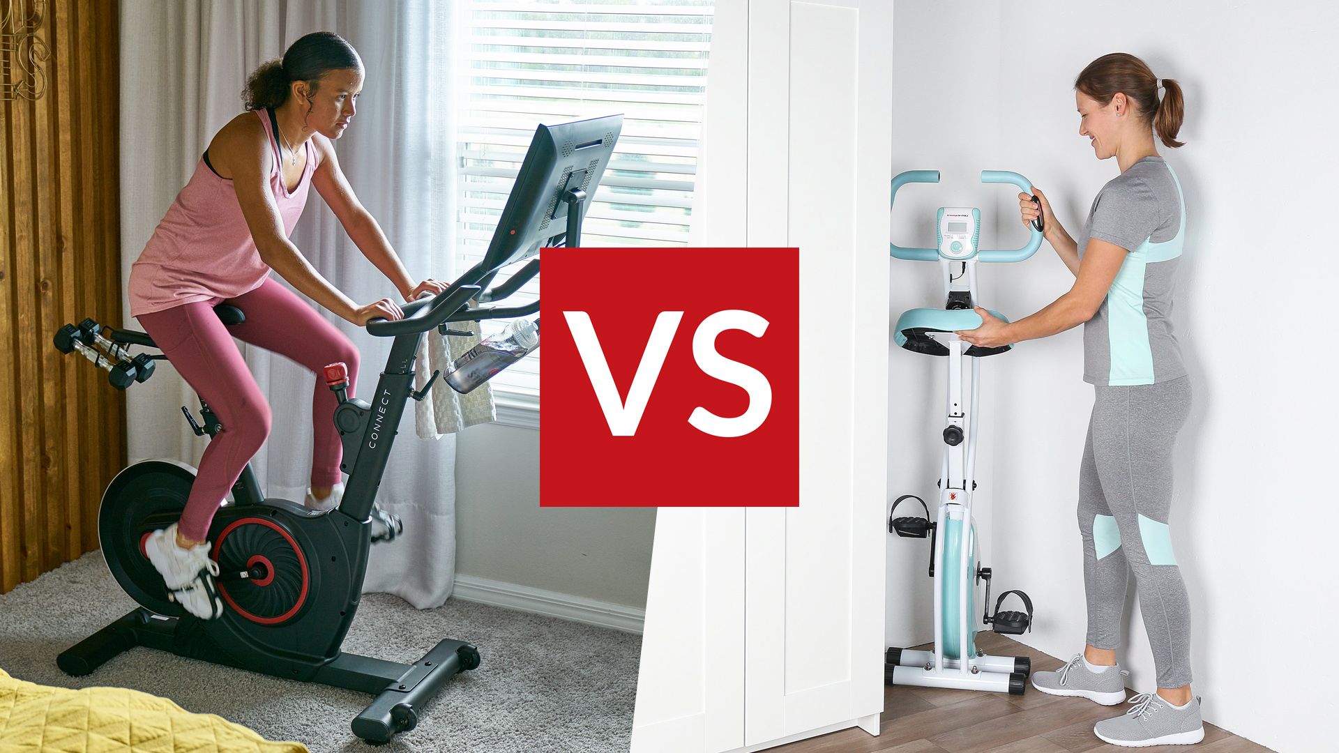 Folding vs nonfolding exercise bikes Which indoor bike should you get